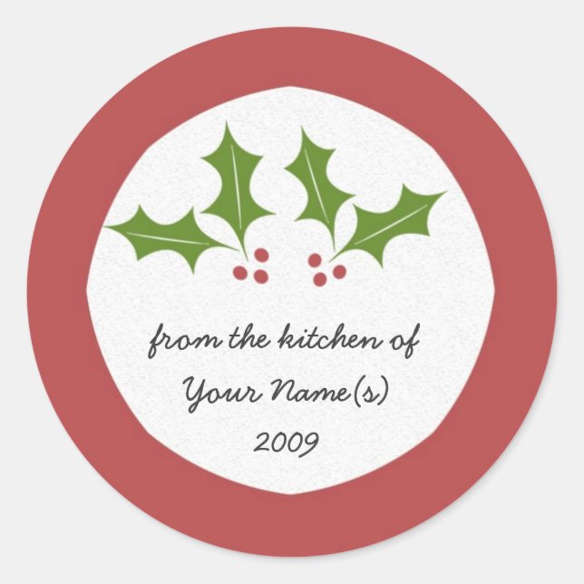 Kitchen Gift Sticker (Front)