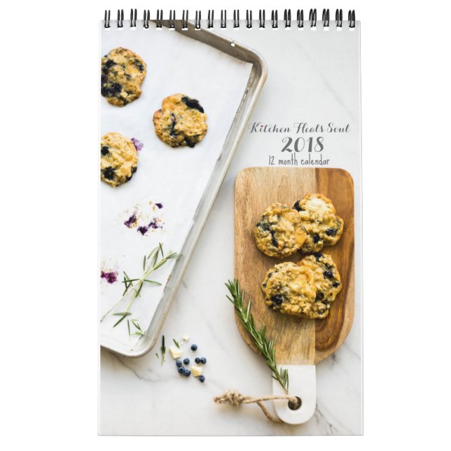 Kitchen Heals Soul 2018 calendar SMALL (Cover)