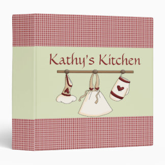 Kitchen Hearts Recipe Binder
