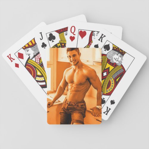 Kitchen Hunk BRZ Playing Cards