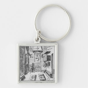 Kitchen interior keychain