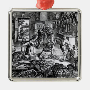 Kitchen Interior Metal Ornament