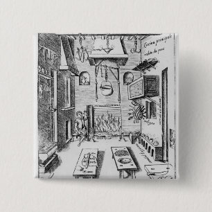 Kitchen interior pinback button
