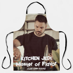 Kitchen Jedi: Master of Flavor - Personalized Gift Apron