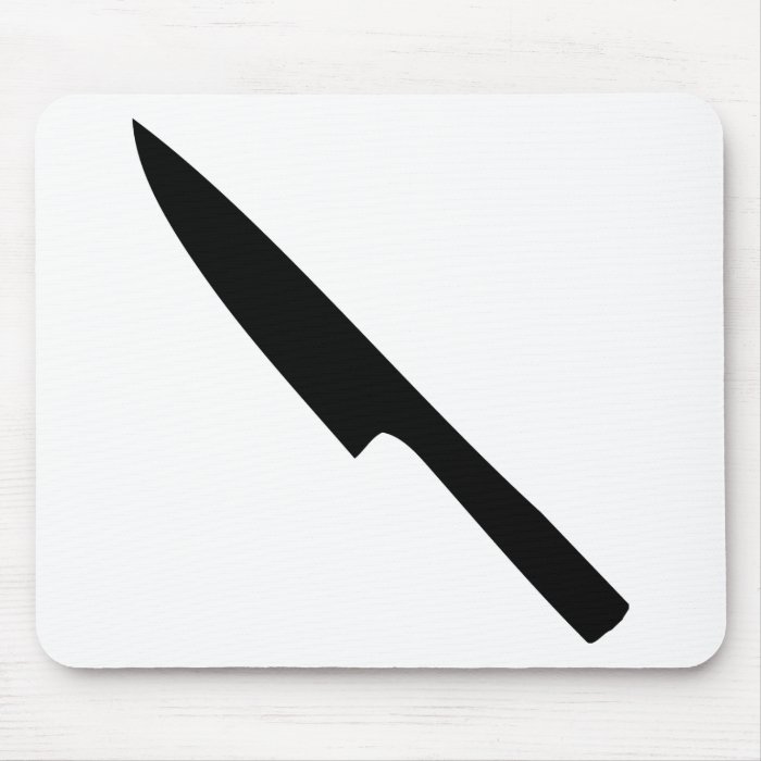 kitchen knife mouse pad