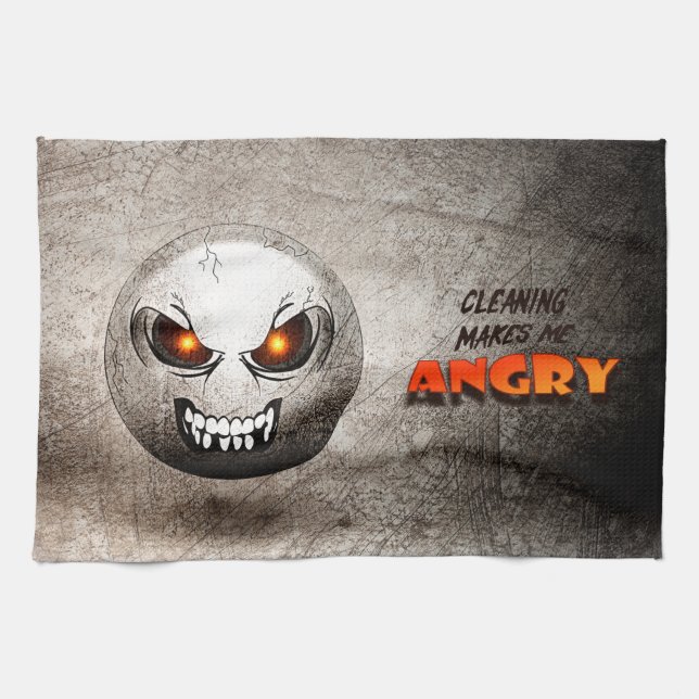 Kitchen Linen Angermoji Vintage Kitchen Towel (Horizontal)