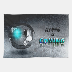 Kitchen Linen Walkermoji Vintage Towel