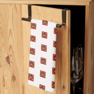 Kitchen Linen Yellow Teapot Towel