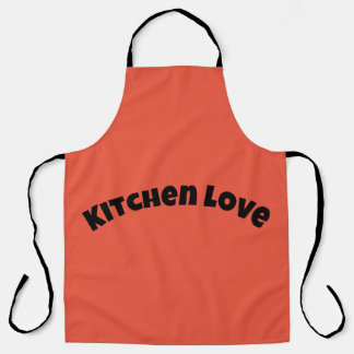 Kitchen love simple approns for unisex apron