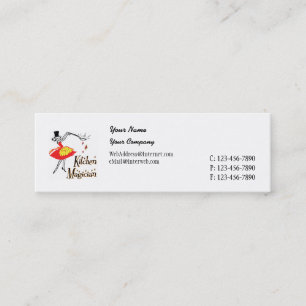 Kitchen Magician Retro Business Card