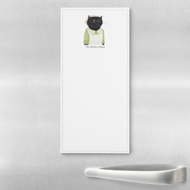 KITCHEN MAID CAT Magnetic Notepad  (In Situ)