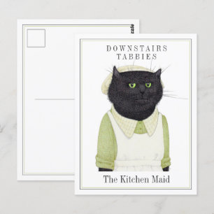 KITCHEN MAID CAT Postcard