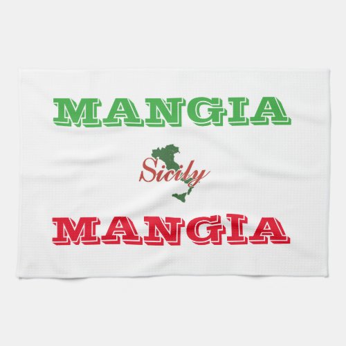 Kitchen Mangia Towel