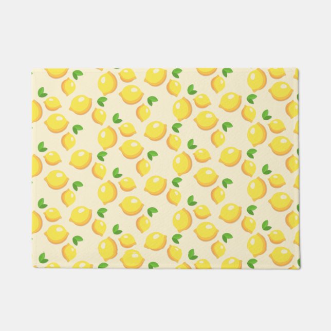 Kitchen Mat Kitchen Floor Mat Lemon Lemons (Front)