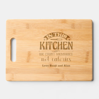 Kitchen Memories Custom Engraved Cutting Board