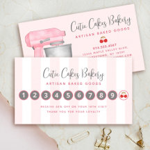 Kitchen Mixer Blush Pink White Stripes Bakery Chef