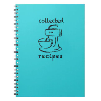 Kitchen Mixer Collected Recipes Journal