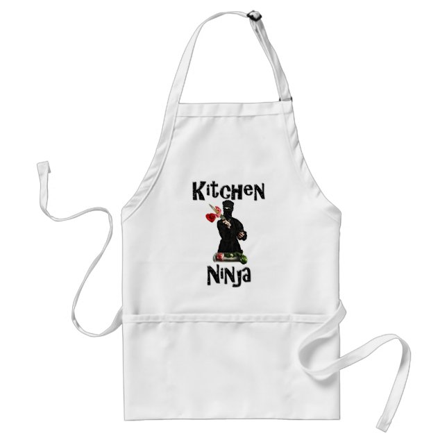 Kitchen Ninja Adult Apron (Front)