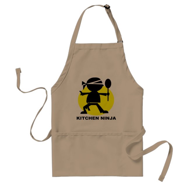 Kitchen Ninja BBQ Apron (Front)