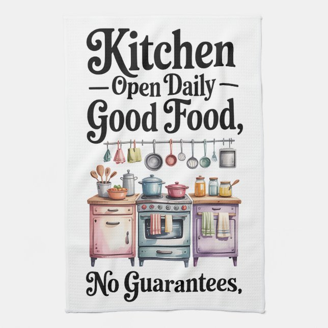 Kitchen open Daily Towel (Vertical)