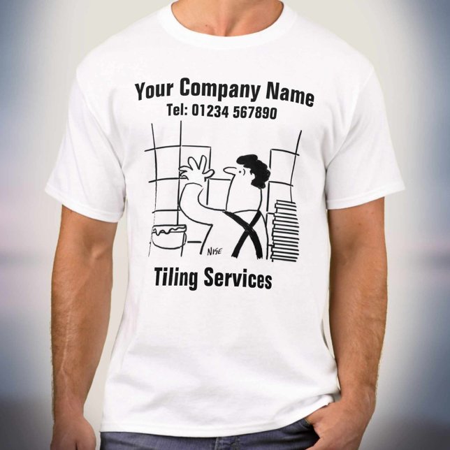 Kitchen or Bathroom Tiling Services T-Shirt (Creator Uploaded)