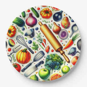 Kitchen. Paper Plates