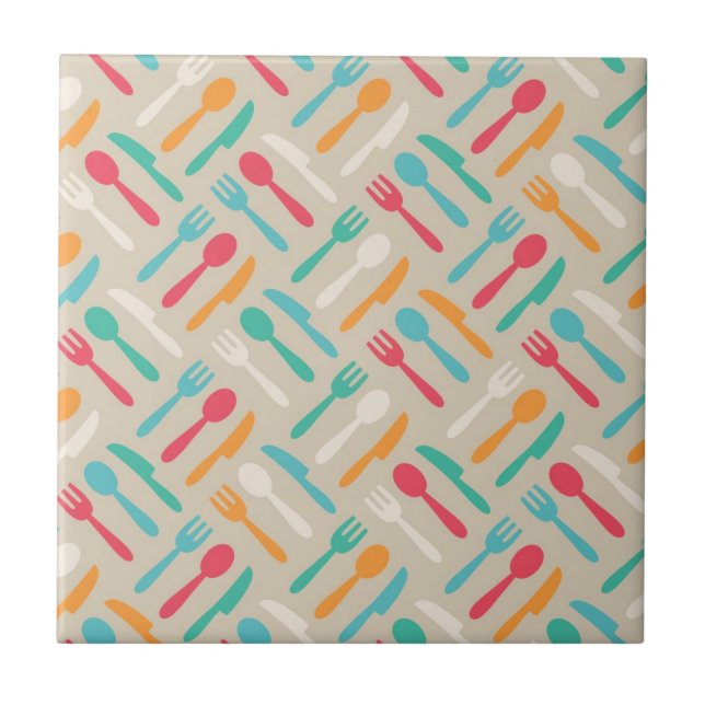 Kitchen pattern 3 ceramic tile (Front)
