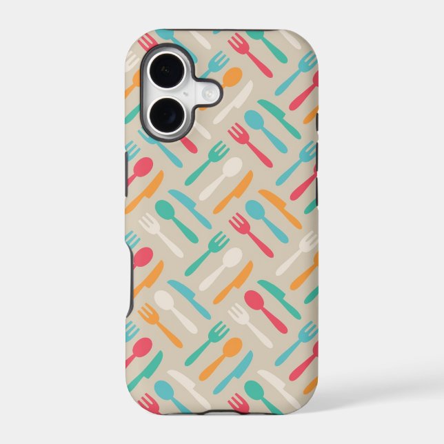 Kitchen pattern 3 iphone case (Back)