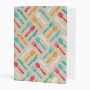 Kitchen pattern 3 mini binder