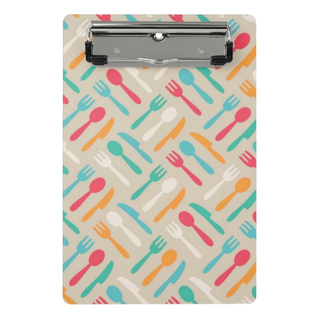 Kitchen pattern 3 mini clipboard (Front)