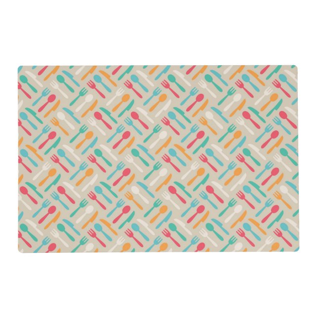 Kitchen pattern 3 placemat (Front)