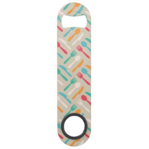 Kitchen pattern 3 speed bottle opener