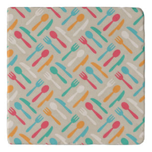 Kitchen pattern 3 trivet