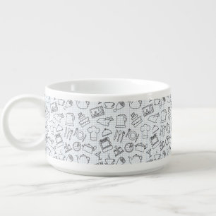 Kitchen Pattern 4 Bowl