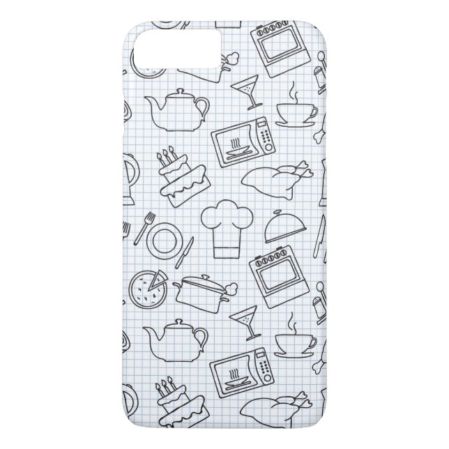 Kitchen Pattern 4 Case-Mate iPhone Case (Back)