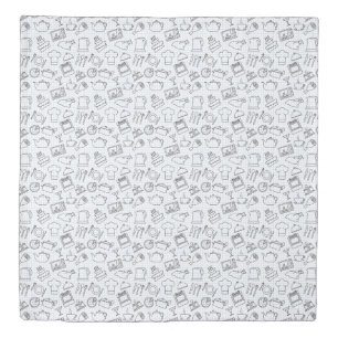 Kitchen Pattern 4 Duvet Cover