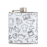 Kitchen Pattern 4 Flask