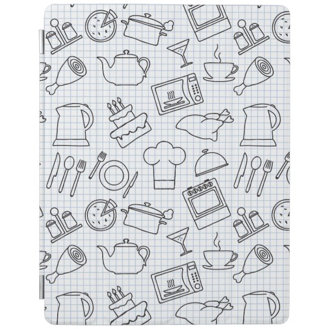 Kitchen Pattern 4 iPad Smart Cover (Front)