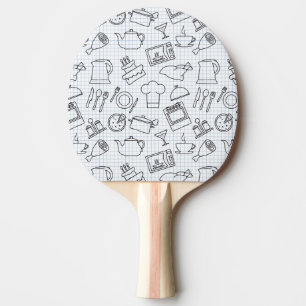 Kitchen Pattern 4 Ping-Pong Paddle