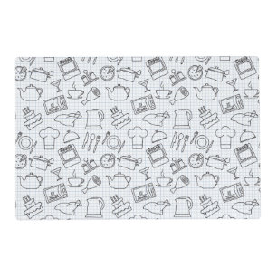 Kitchen Pattern 4 Placemat