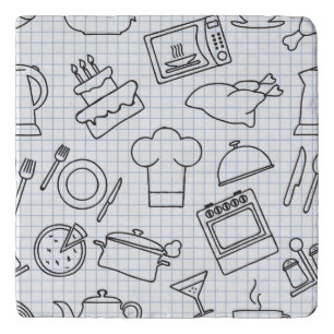 Kitchen Pattern 4 Trivet