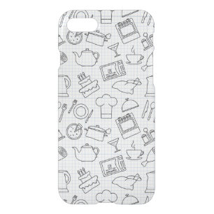 Kitchen Pattern 4 iPhone SE/8/7 Case