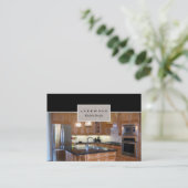 Kitchen Photo Business Card (Standing Front)