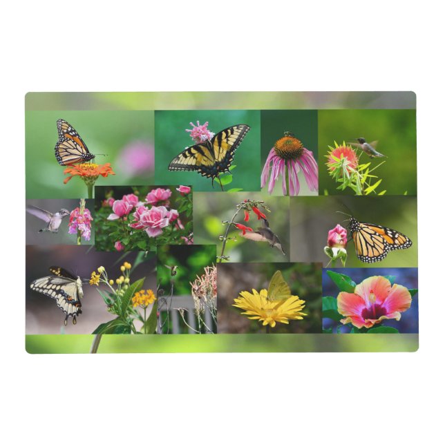 Kitchen Placemat Garden Collage (Front)