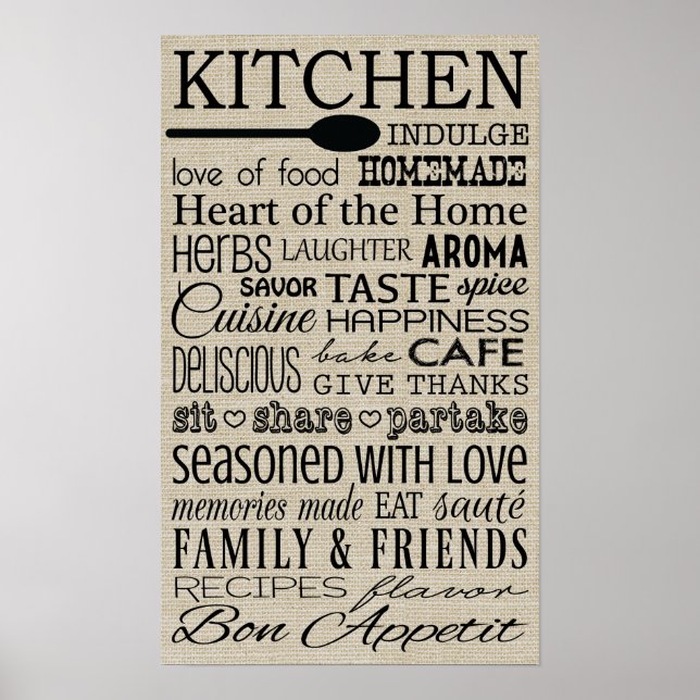 Kitchen Poster (Front)