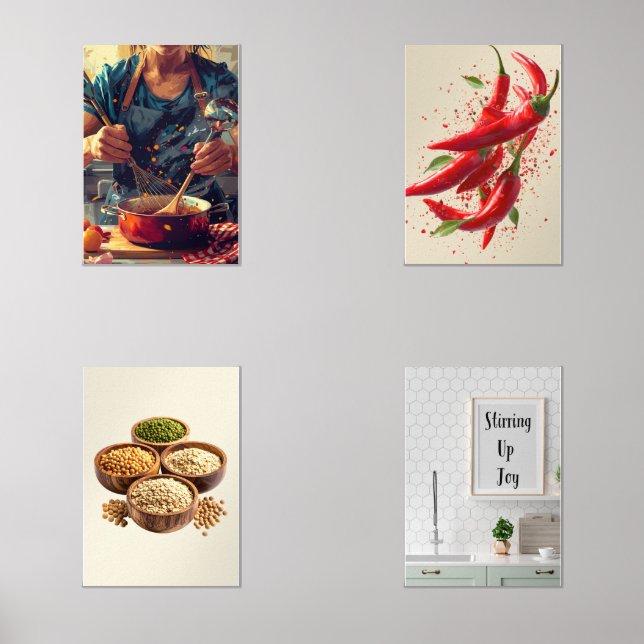 kitchen posters  wall art sets (Front)