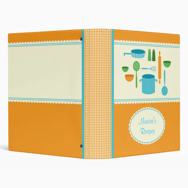 Binder Pan Kitchen Pots and Pans Avery Binder | Zazzle