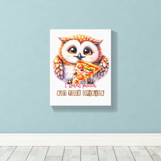Kitchen -Premium Wrapped Canvas (Gloss) Print (Insitu(Wood Floor))