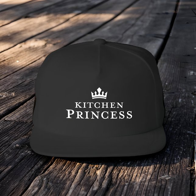 Kitchen Princess Pickleball Cute Crown Gift Snap Back Hat (Creator Uploaded)