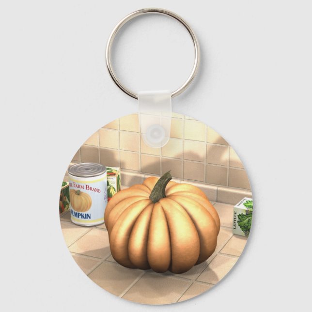 Kitchen Pumpkin Keychain (Front)